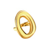 Claudia Ring a stylish gold ring with a hollow center crafted for a sleek minimalist and sophisticated jewelry collection.